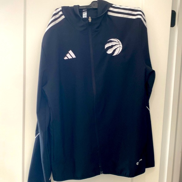 Hooded, light weight, Adidas raptors jacket. - Picture 1 of 4